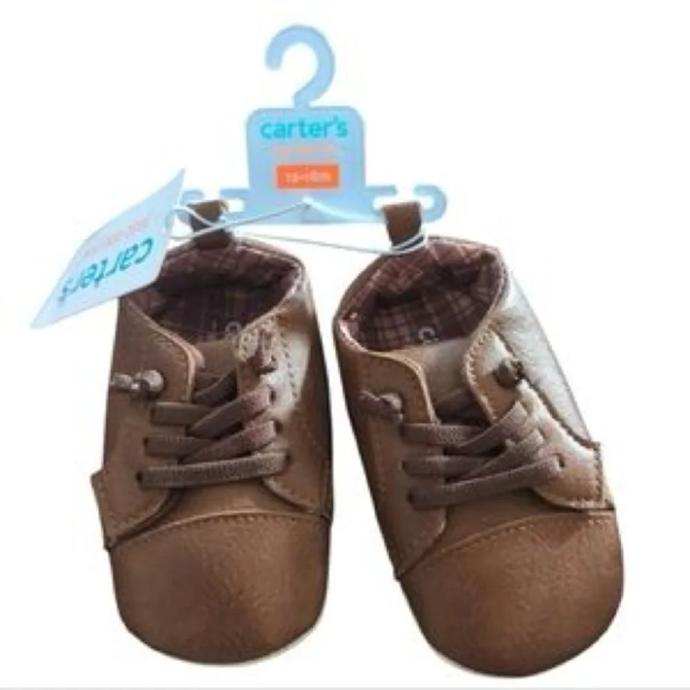 Carter's Brown Baby Walker Shoes